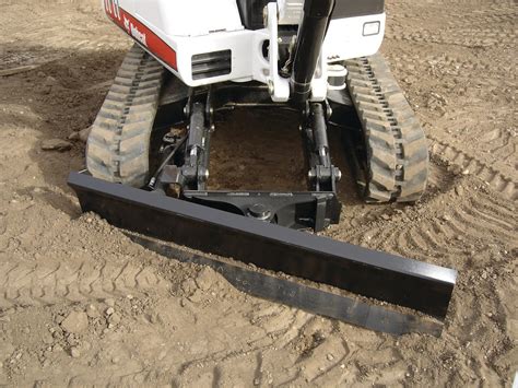 how to drive a bobcat mini excavator|angle blade for mini excavator.